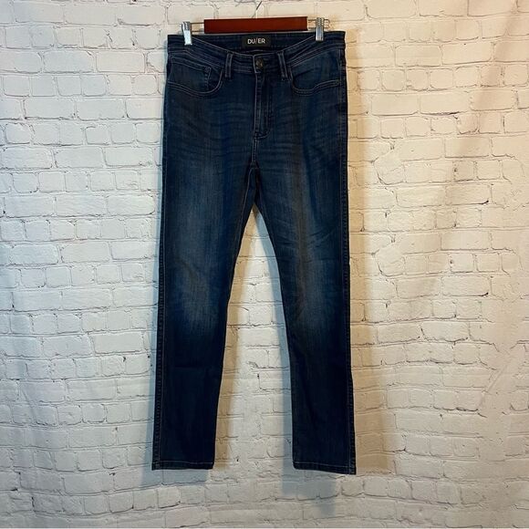 DU/ER L2X Performance Denim Slim Fit Men's Jeans 32X30 - Picture 1 of 10